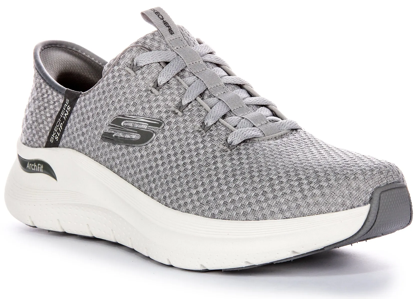 All Movement Endurance Style Skechers Arch Fit 2.0 Slip Ins In Grey For Men