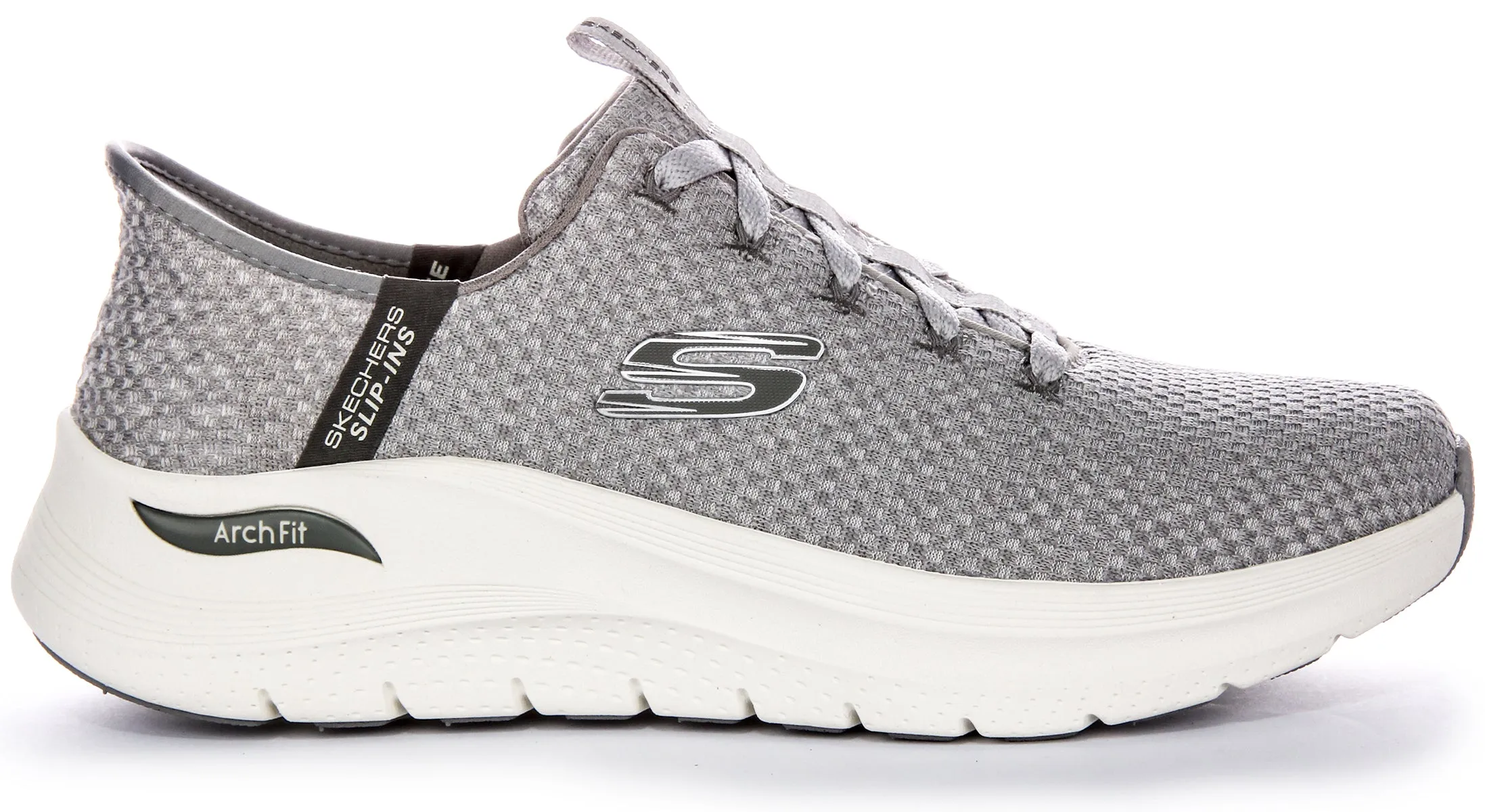 Skechers Arch Fit 2.0 Slip Ins In Grey For Men Traction Boost