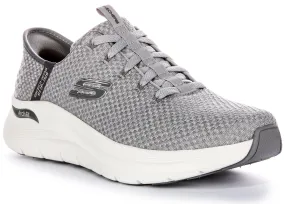 All Movement Endurance Style Skechers Arch Fit 2.0 Slip Ins In Grey For Men