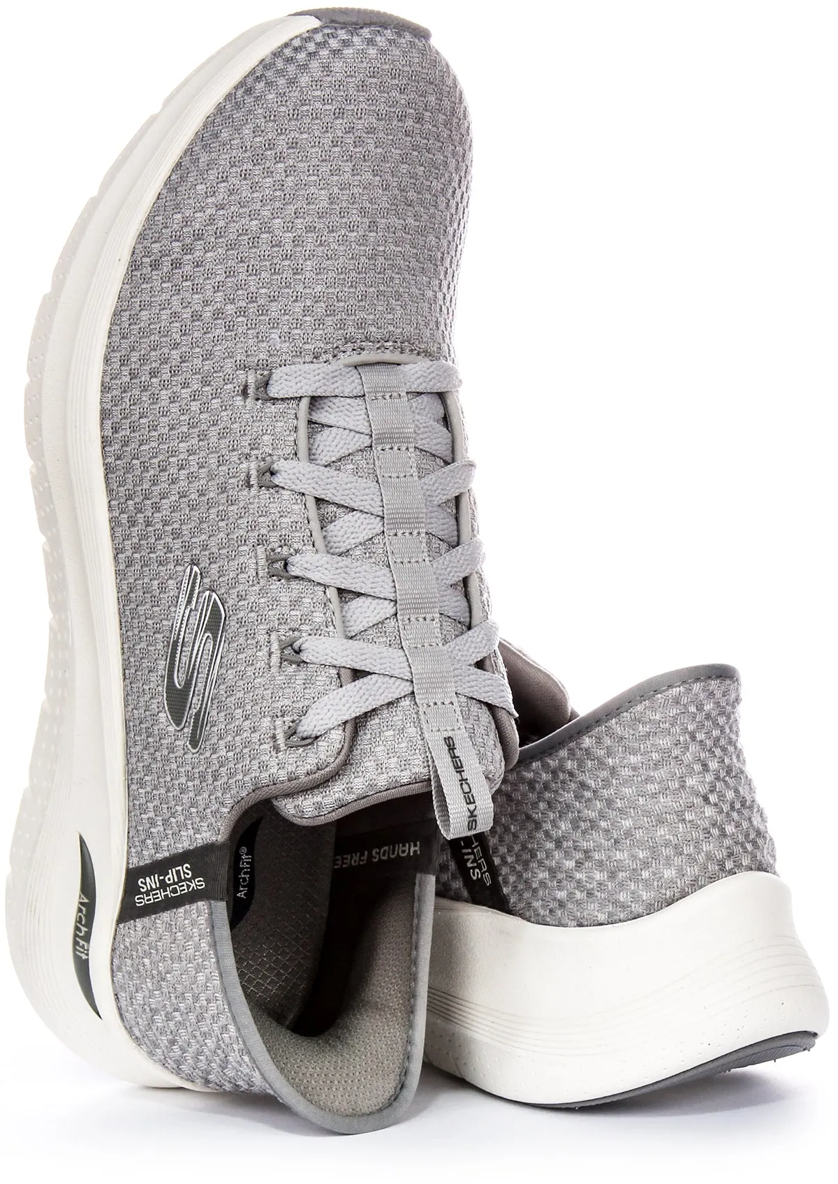 Skechers Arch Fit 2.0 Slip Ins In Grey For Men Traction Boost