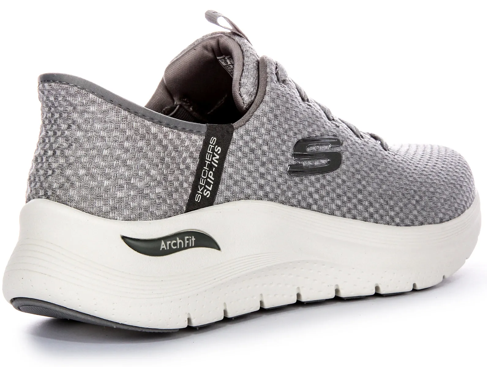 Skechers Arch Fit 2.0 Slip Ins In Grey For Men Traction Boost