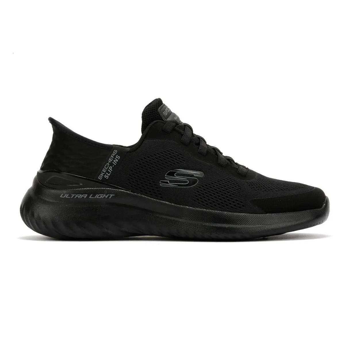 Skechers Bounder 2.0 Emerged Men's Black Trainers Cushion Lock