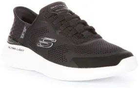 Skechers Bounders 2.0 Slip In Black White For Men Agility Training