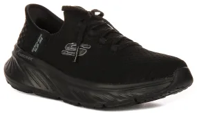 Skechers Edgeride Imresn In Black For Women Long distance
