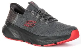 Skechers Edgeride Raygo In Grey Red For Men Everyday Grind