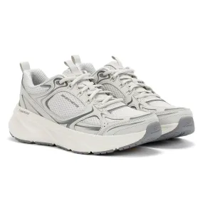 Mobility Support Interior foam hugs the foot for secure containment Skechers Edgeridge Women's Silver Eclipse Grey Trainers