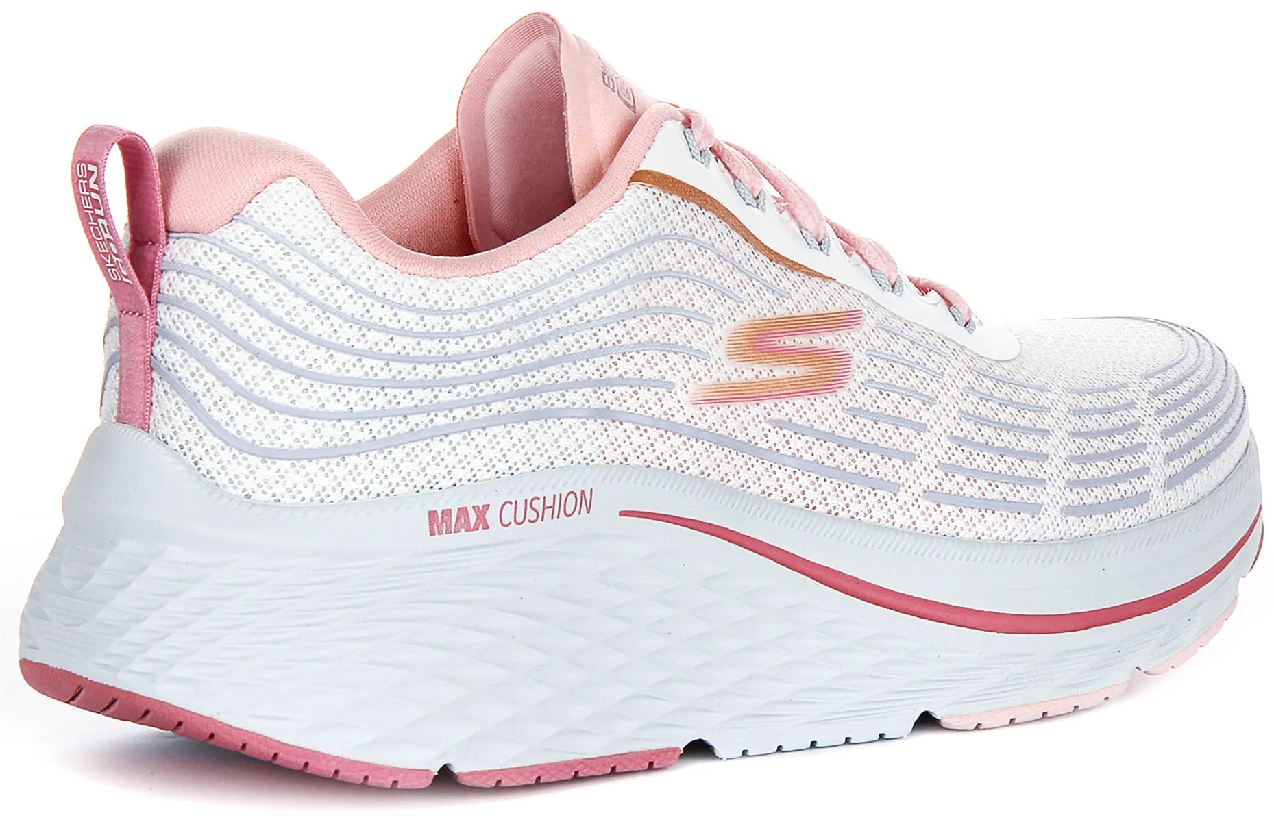 Skechers Elite 2.0 Alaua In White Pink For Women Breath Lock