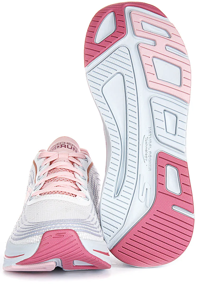 Skechers Elite 2.0 Alaua In White Pink For Women Breath Lock