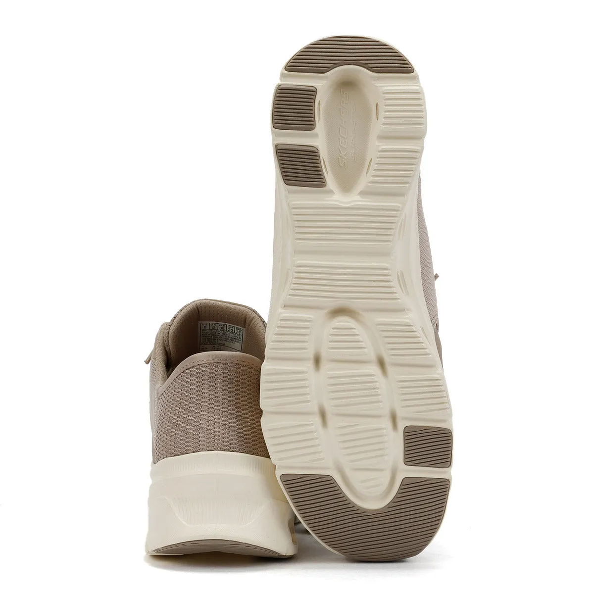 Skechers Glide-Step Pro Women's Taupe Trainers Outdoor Traction