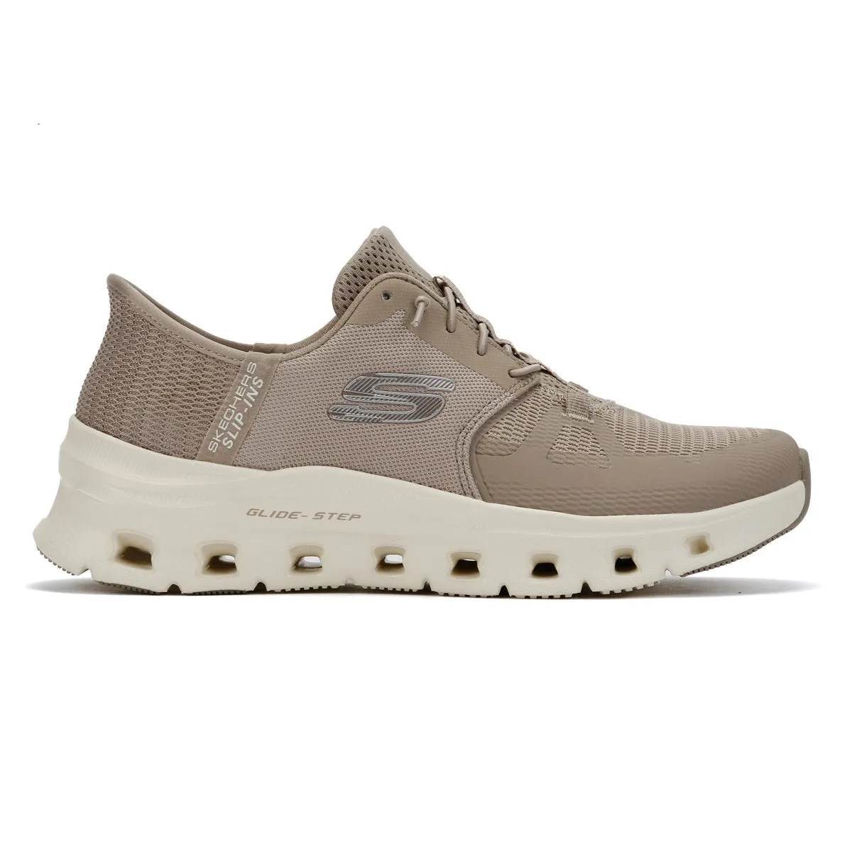 Skechers Glide-Step Pro Women's Taupe Trainers Outdoor Traction