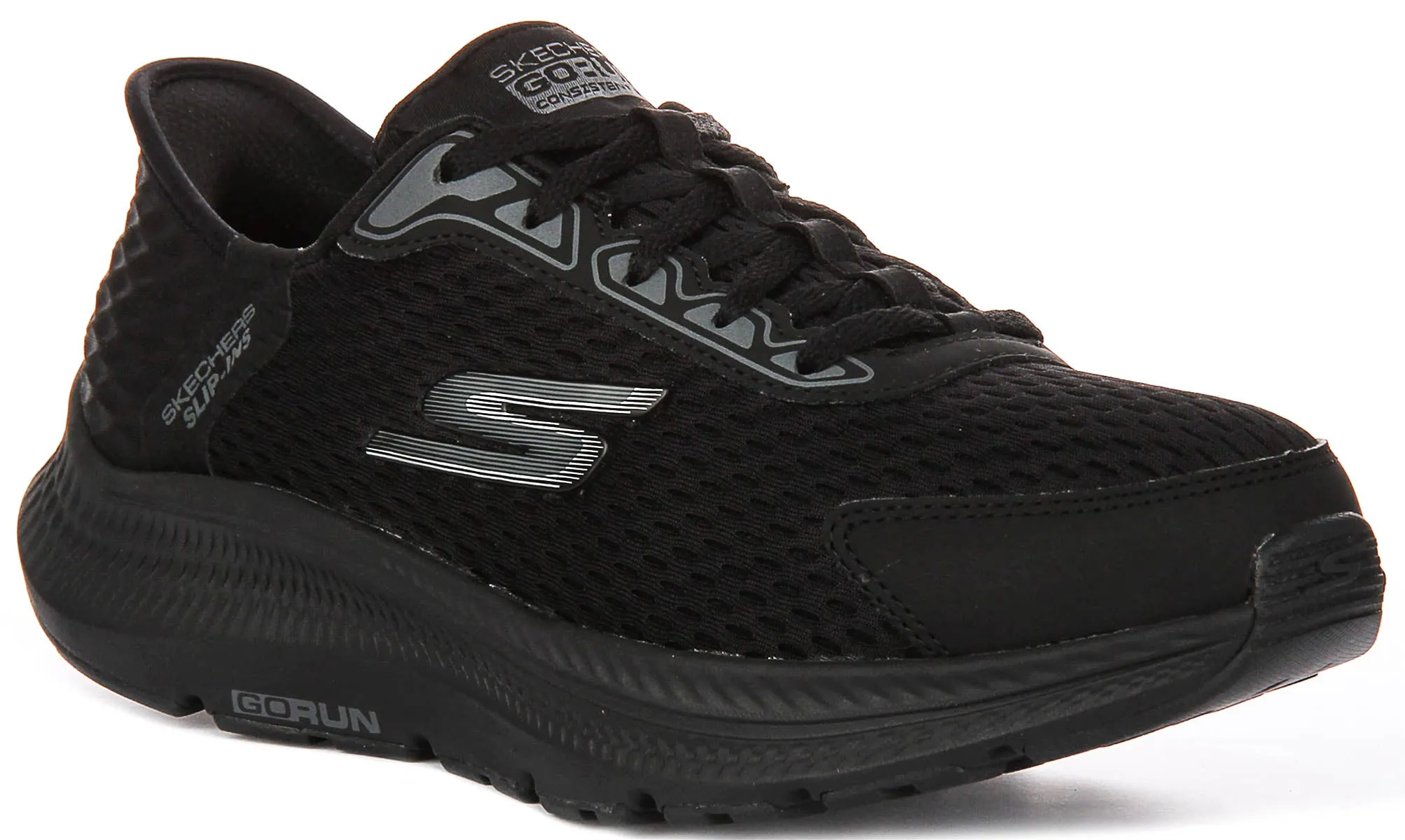 Skechers Go Run Consistent 2.0 In Black Black For Women Warm Up