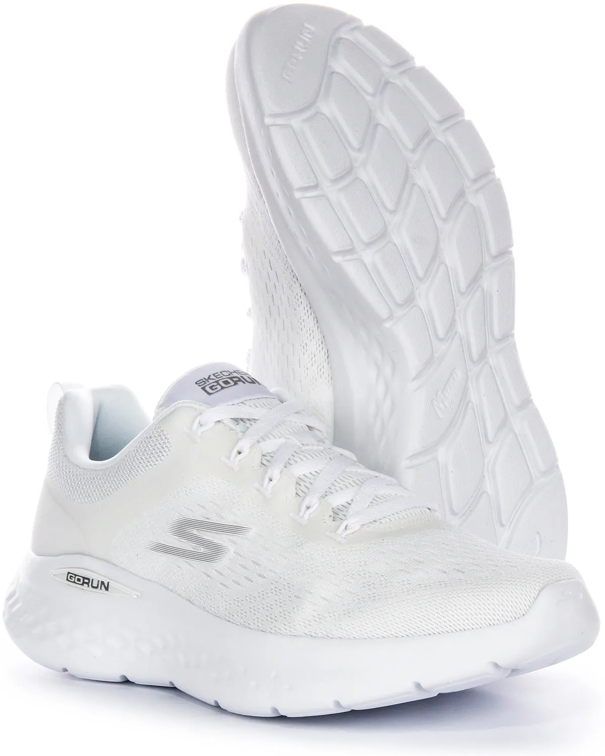 Skechers Go Run Lite In White For Women Max Support