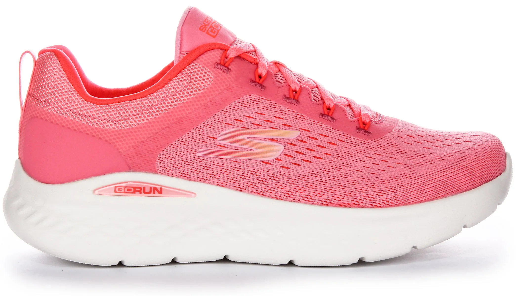 Skechers Go Run Lite Trainers In Pink For Women Zero Pressure