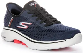 Skechers Go Walk 7  Free In Navy For Men Water Resistant