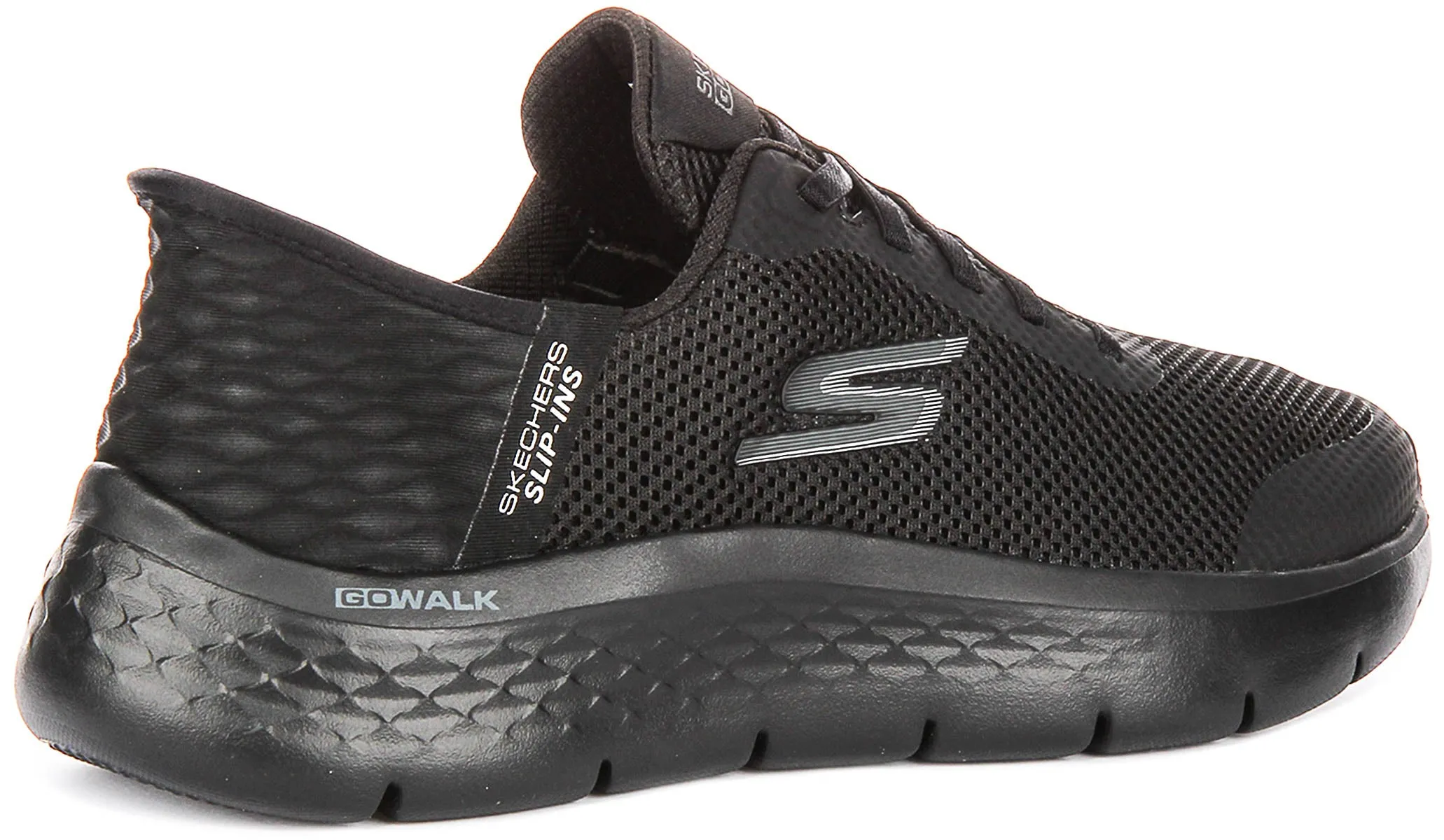 Skechers Go Walk Flex Grand Entry In Black For Women Core Control