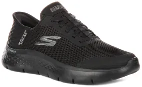 Hybrid Grip Skechers Go Walk Flex Grand Entry In Black For Women