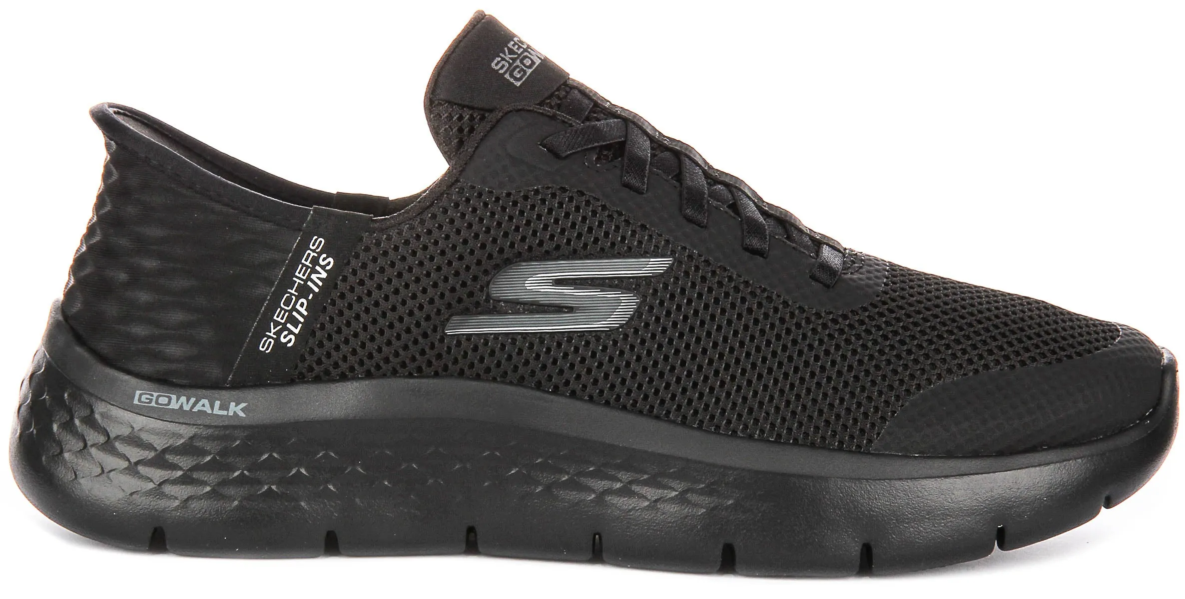 Skechers Go Walk Flex Grand Entry In Black For Women Core Control