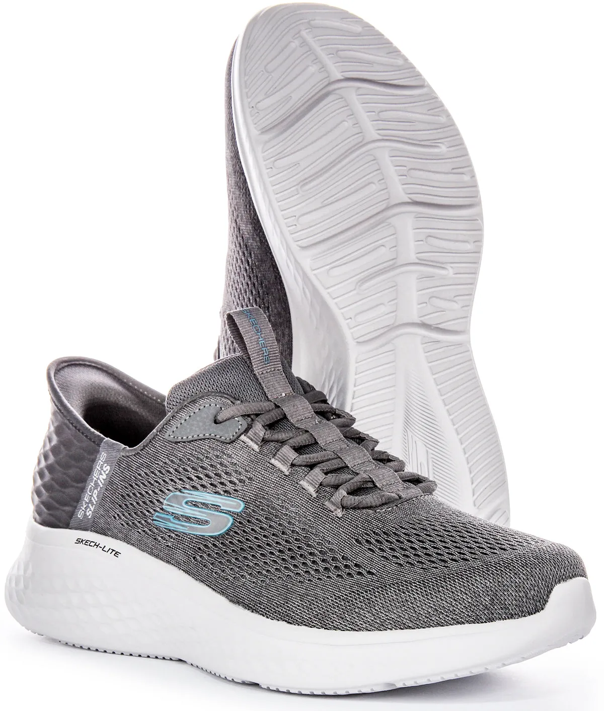 Skechers Skech Lite Pro In Charcoal For Men insulated