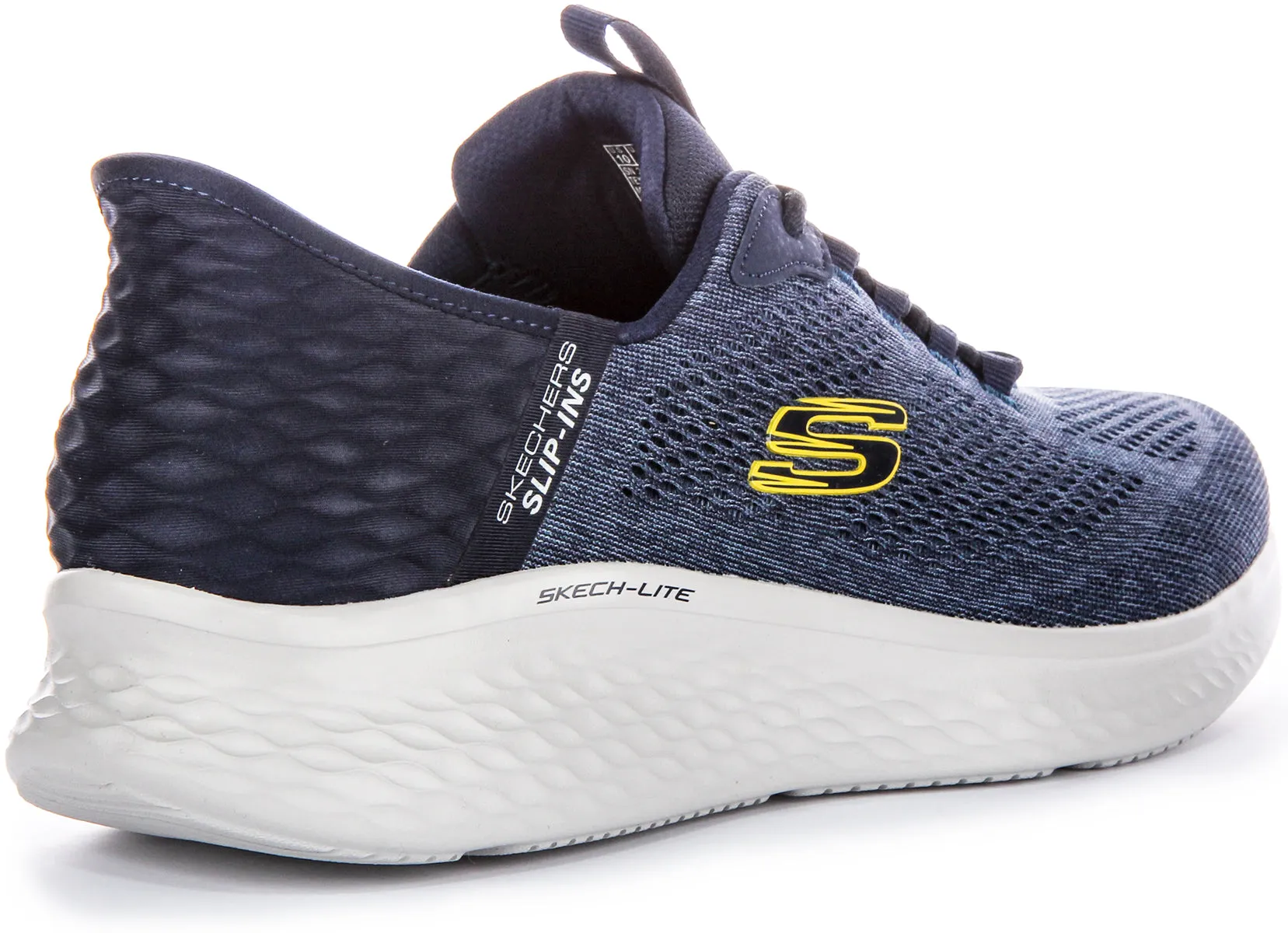 Skechers Skech Lite Pro In Navy Yellow For Men Motion Support