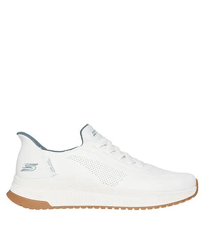 SKECHERS SLIP IN BOBS WHITE Skechers