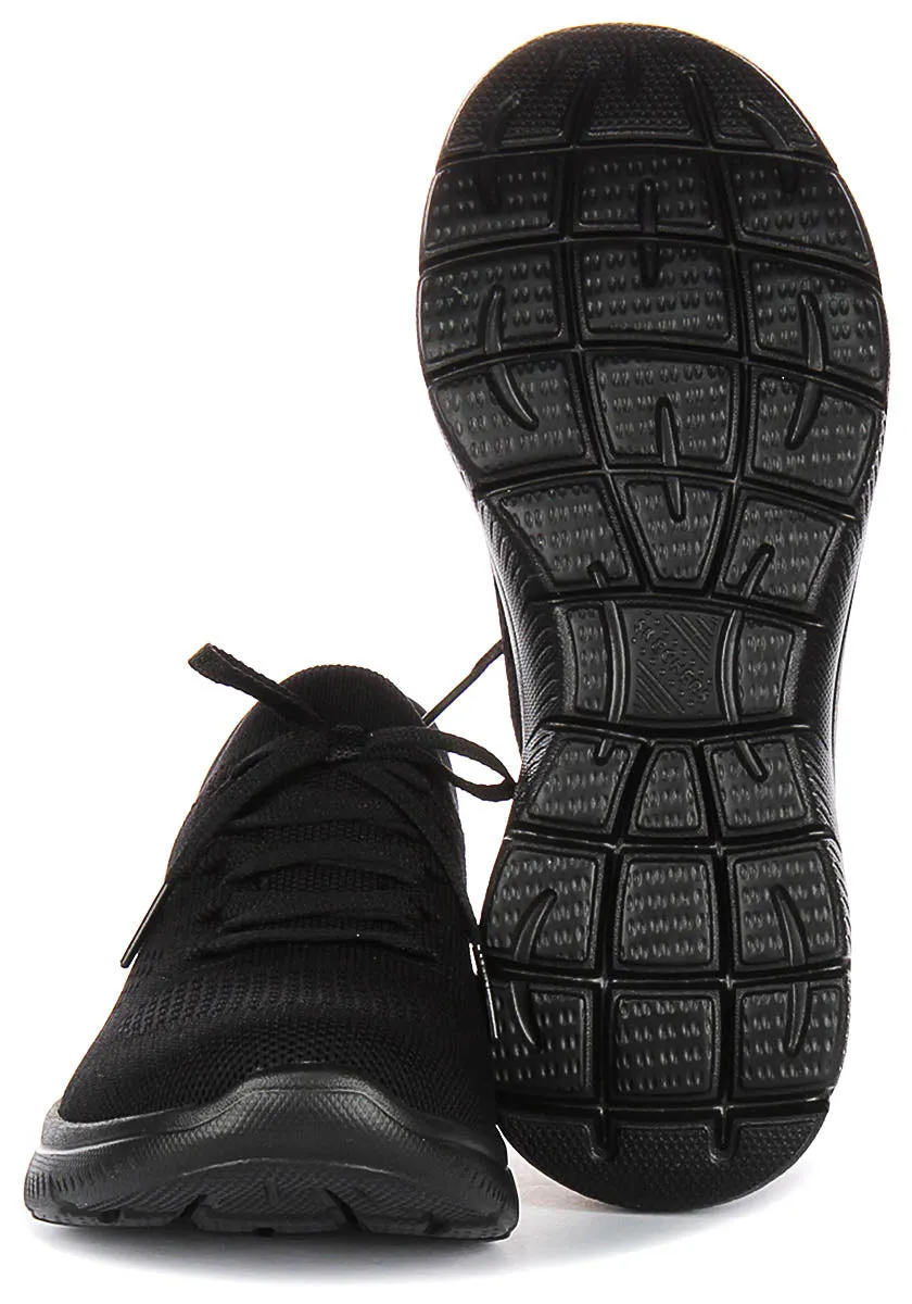 Skechers Summits - New D In Black For Women Move Better