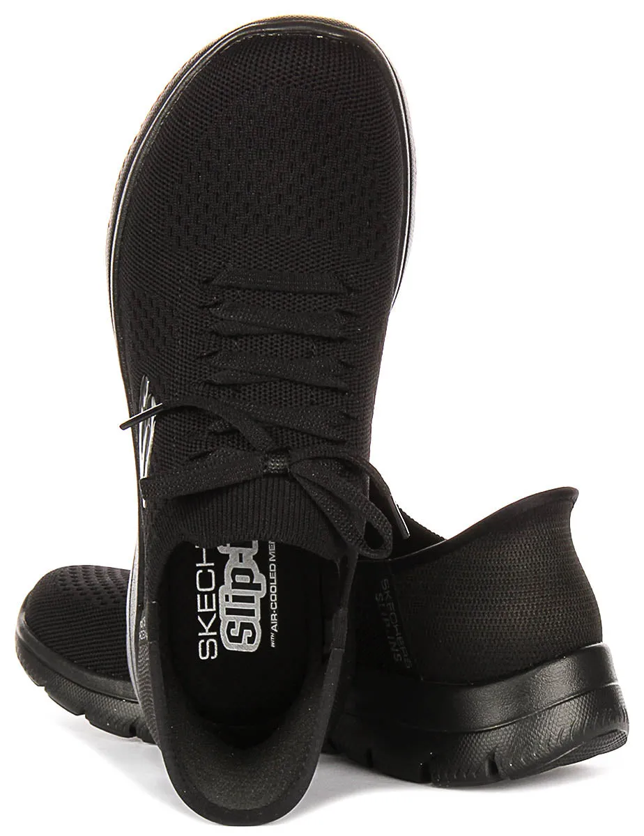 Skechers Summits - New D In Black For Women Move Better
