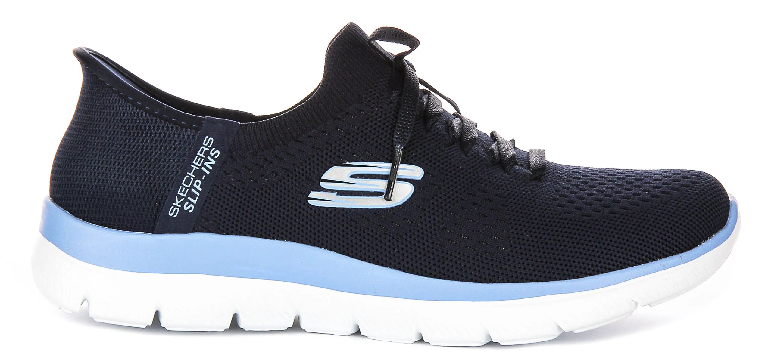 Skechers Summits - New Daily In Navy Blue For Women Motion Stability