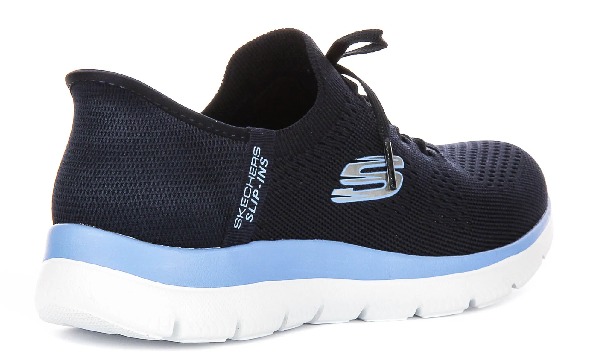 Skechers Summits - New Daily In Navy Blue For Women Motion Stability