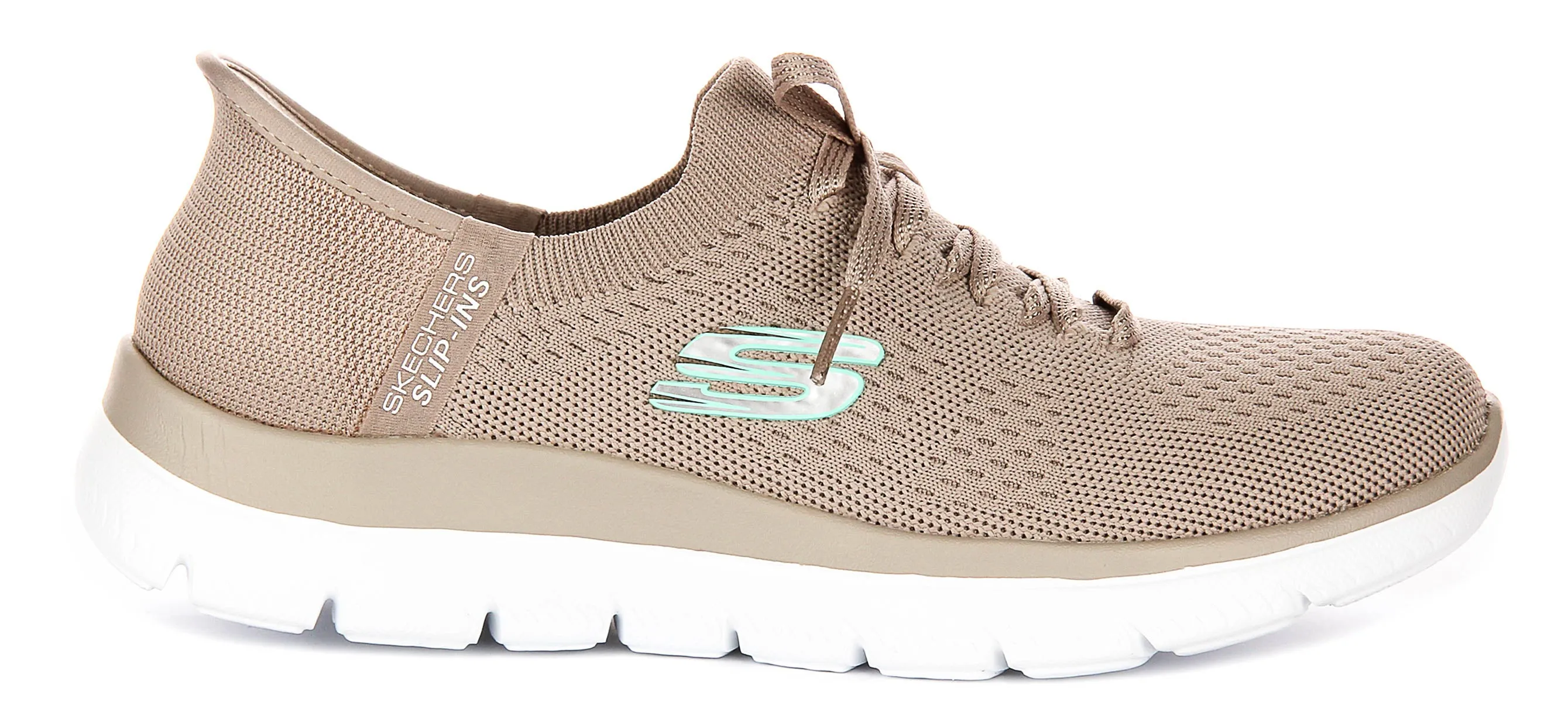 Skechers Summits - New Daily In Taupe For Women Wide fit