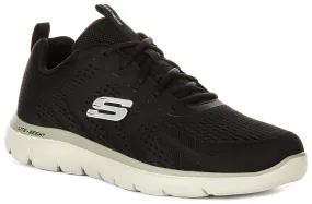 Skechers Summits - Torre In Black For Men Walk Style Anti Abrasion