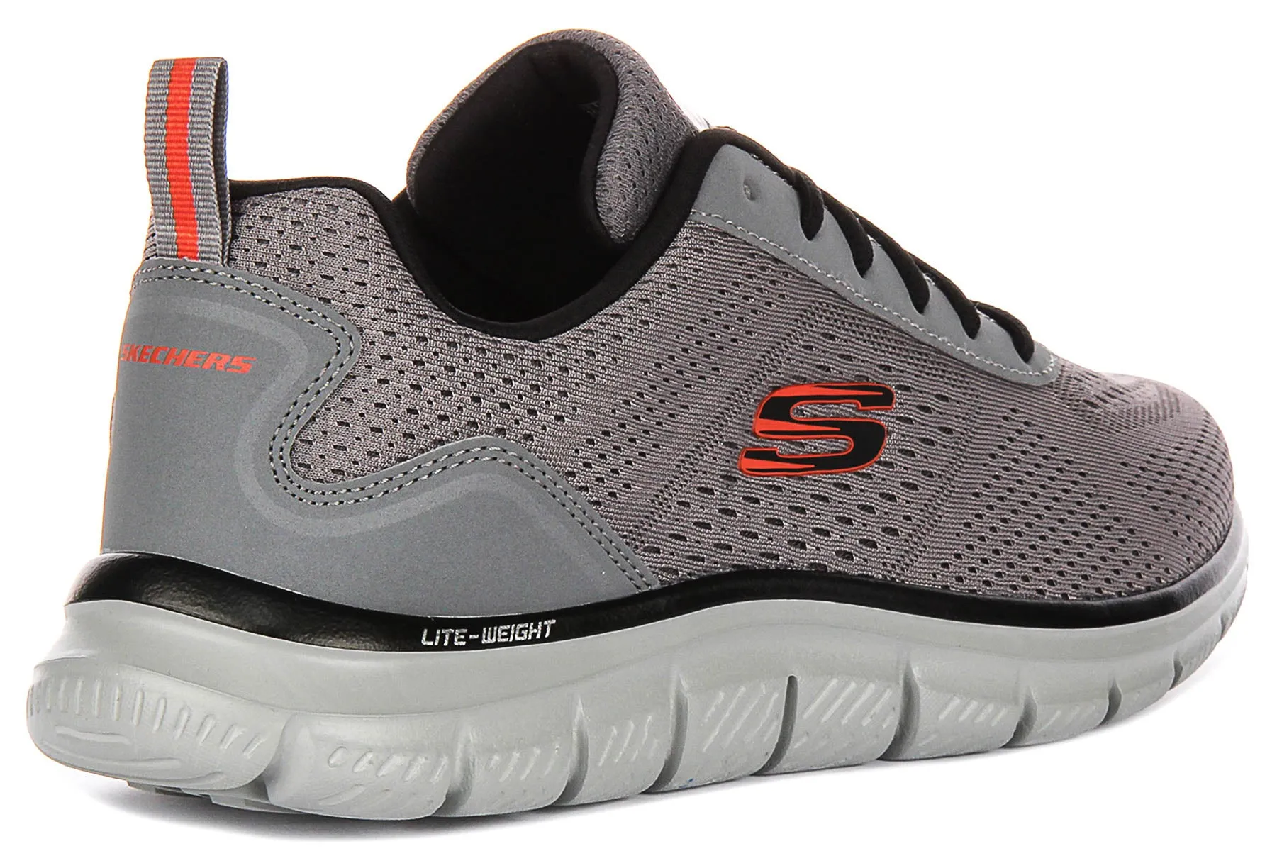 Skechers Track - Leshur In Charcoal For Men Strong Hold