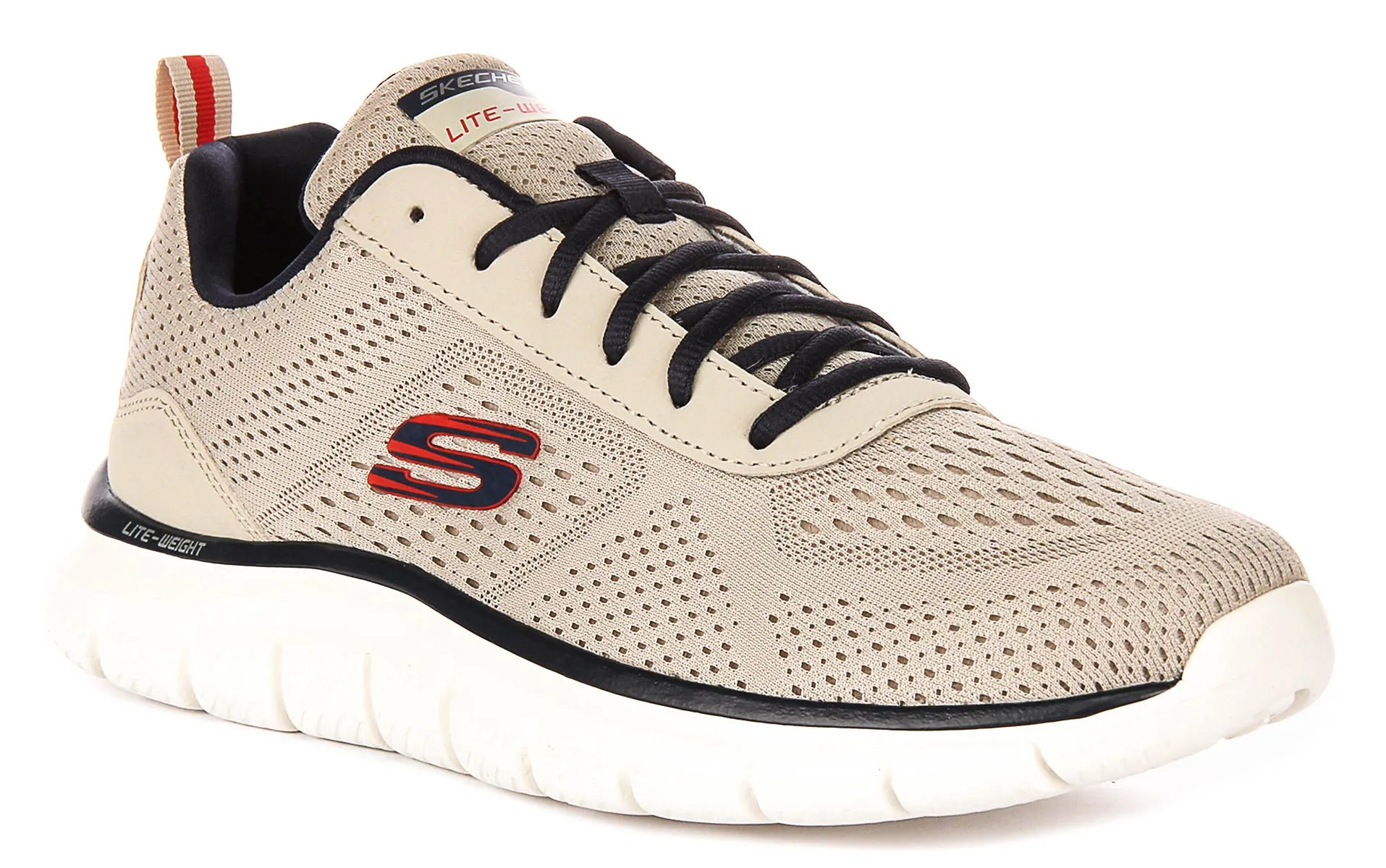 Skechers Track - Leshur In Taupe For Men Lean Cut Motion Balance