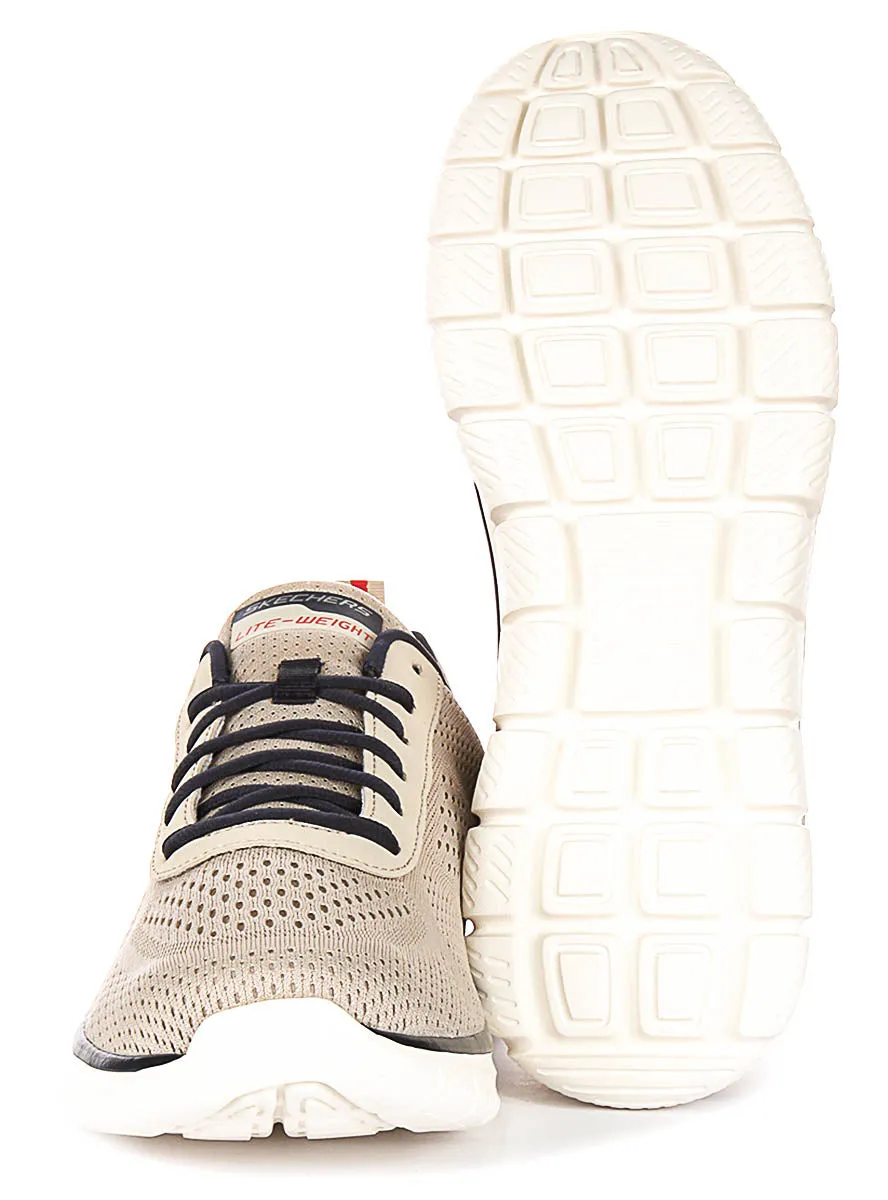 Skechers Track - Leshur In Taupe For Men Grippy Outsole