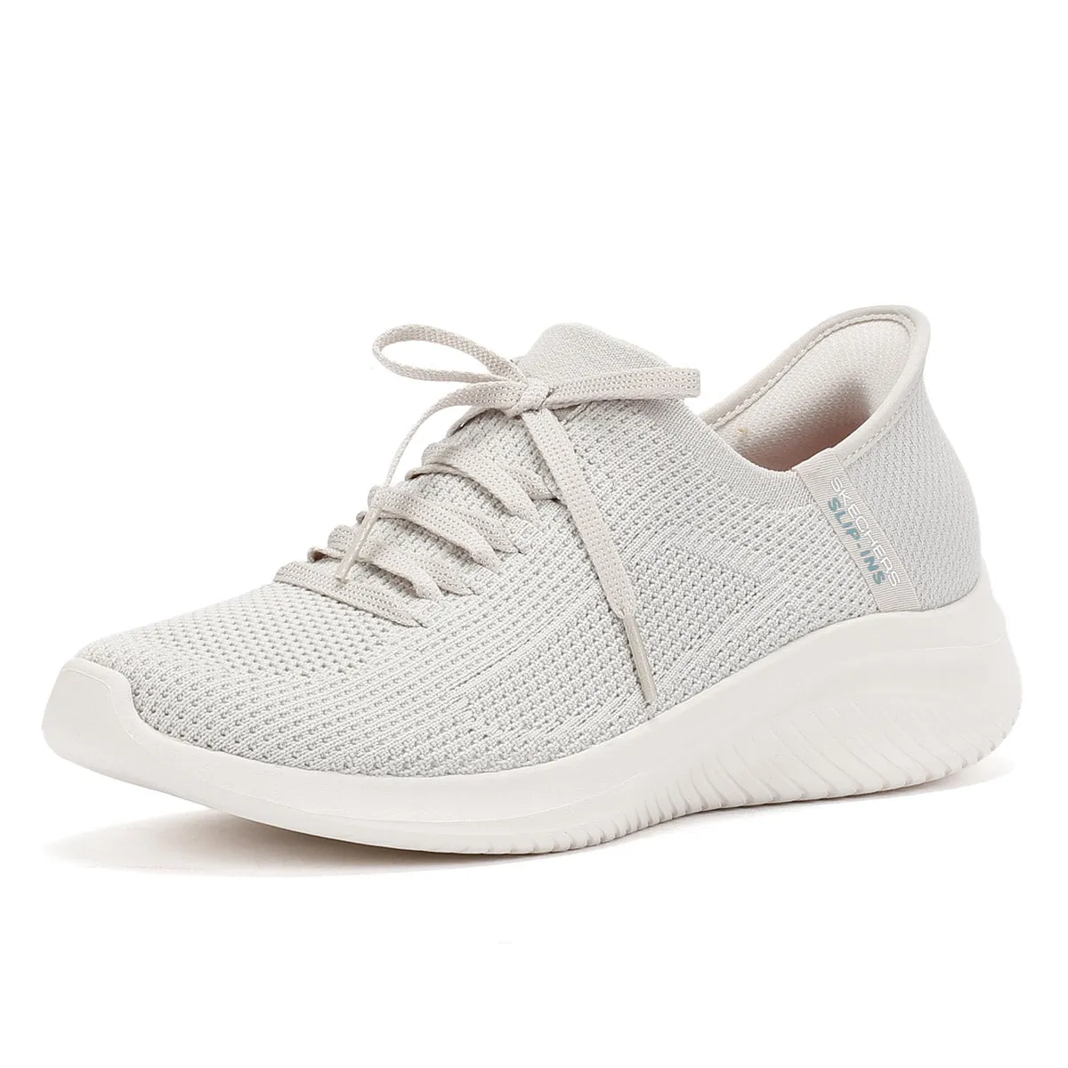 Skechers Ultra Flex 3.0 Elevated Women's Light Grey Trainers Cloud Step