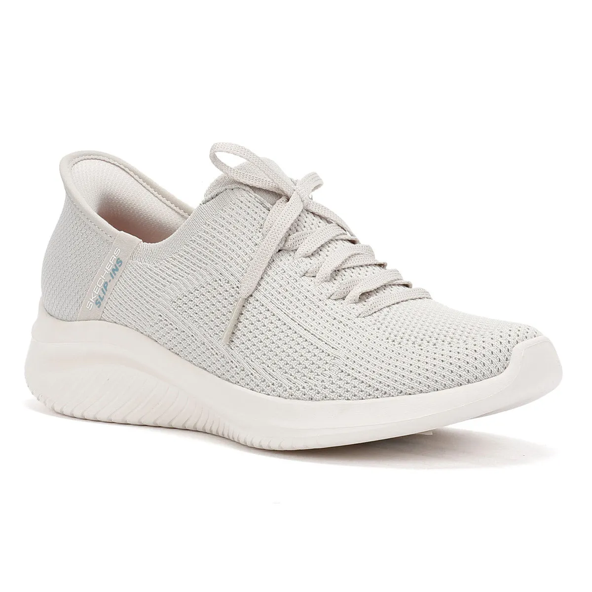 Skechers Ultra Flex 3.0 Elevated Women's Light Grey Trainers Cloud Step