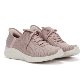 Shock Resistant Skechers Ultra Flex 3.0 Elevated Women's Light Mauve Trainers
