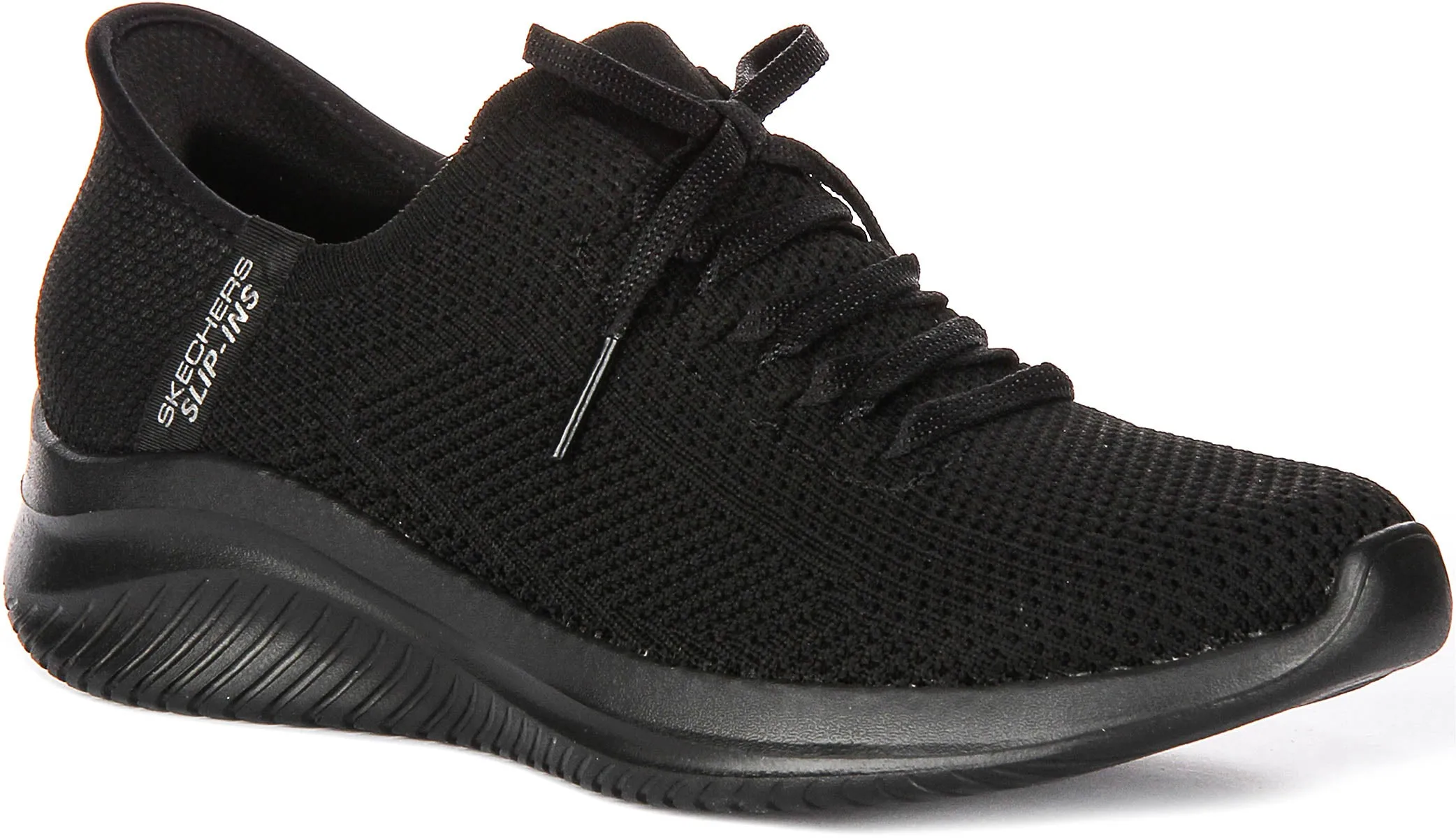 Skechers Ultra Flex 3.0 In Black For Women Grip tech