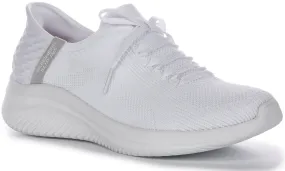 Skechers Ultra Flex 3.0 In White For Women Springy