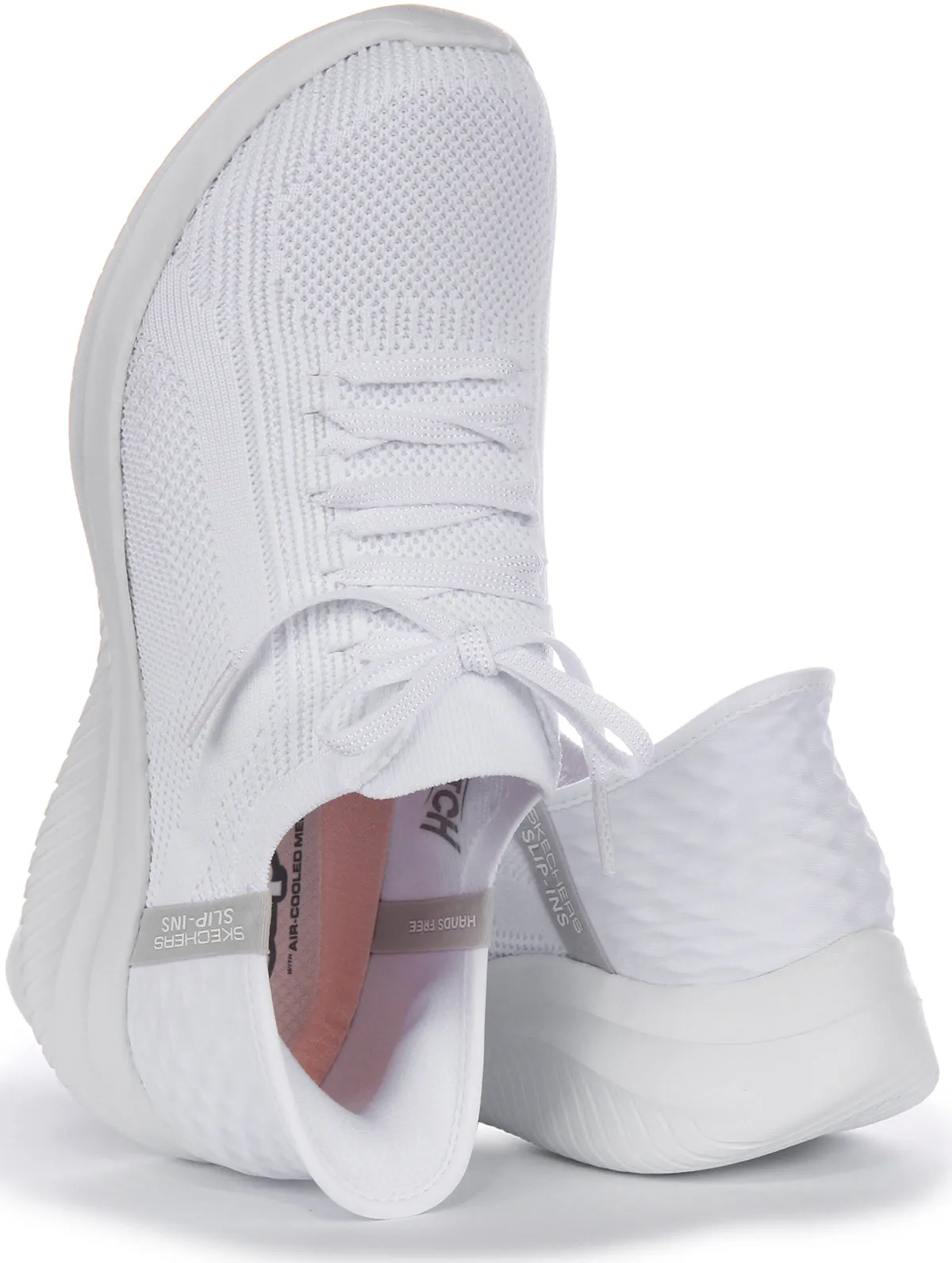 Skechers Ultra Flex 3.0 In White For Women Motion Foam