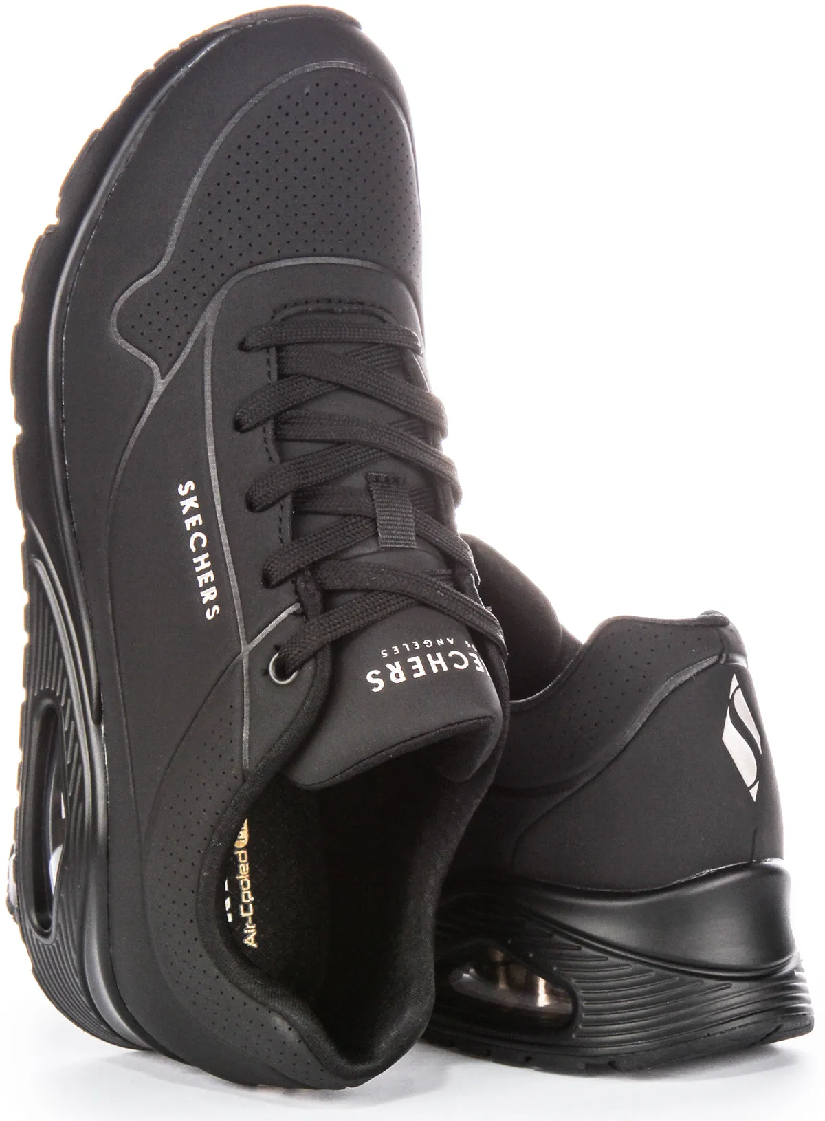 Skechers Uno - Stand On In Black For Women Training Focus