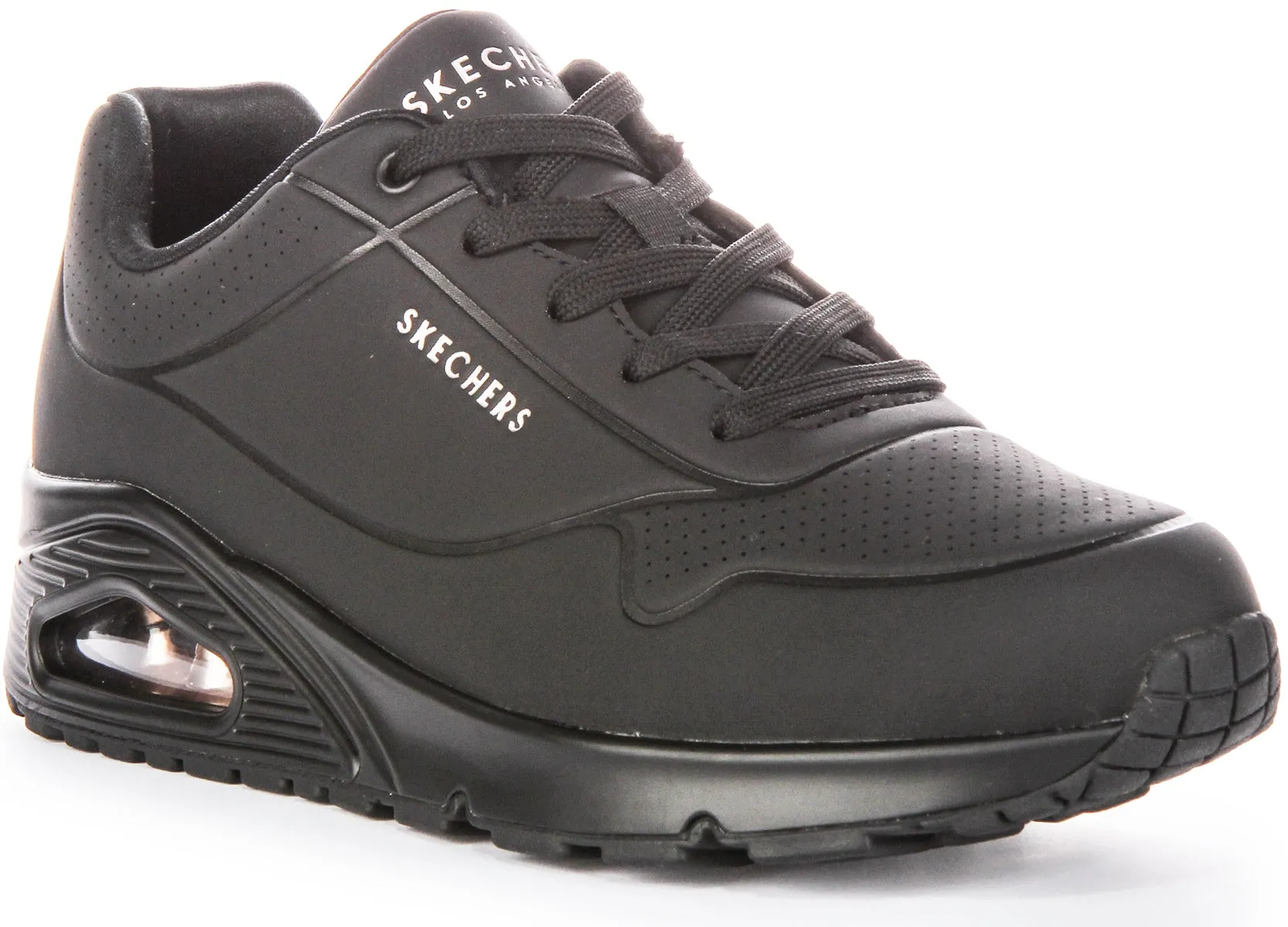 Skechers Uno - Stand On In Black For Women Fitness Focus