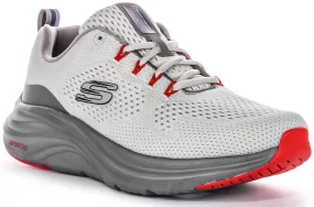 Skechers Vapor Foam In Grey Orange For Men Lifestyle Move Materials are chosen for breathability and endurance