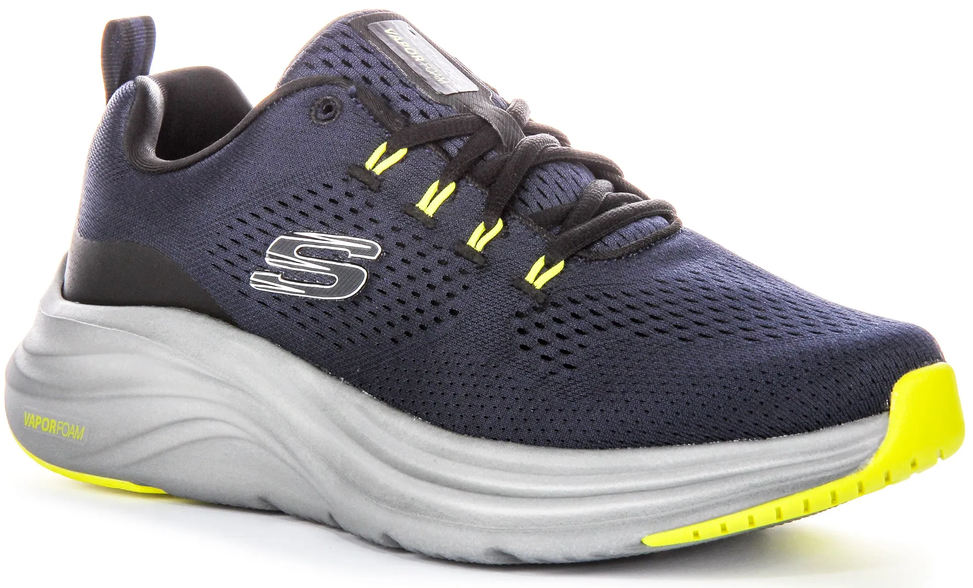 Skechers Vapor Foam Trainers In Navy For Men Air Mesh Wide Range