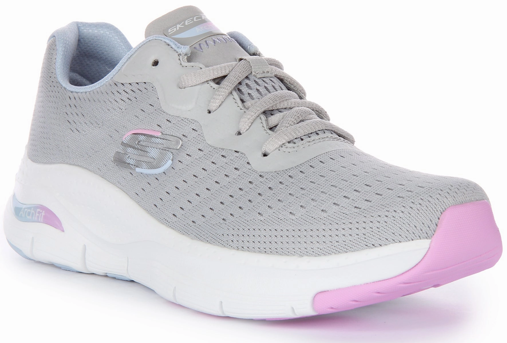 Skechers Arch Fit Infinity In Grey For Women Cushion Control