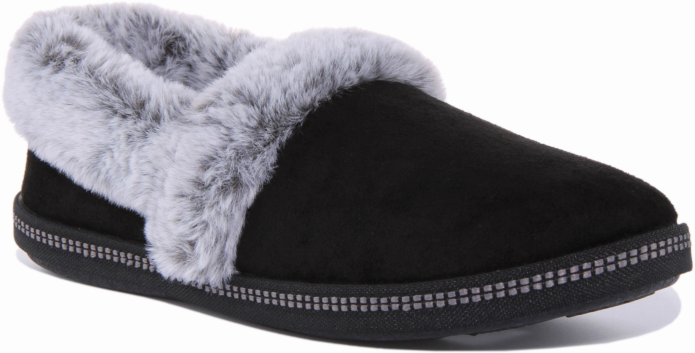 Skechers Cozy Campfire In Black For Women Active Slip Fit Quick Movement