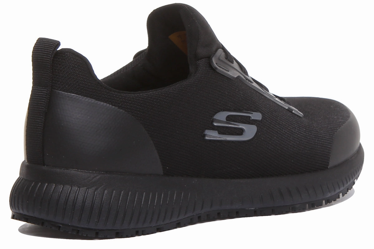 Skechers Squard SR In Black For Ladies Max Comfort