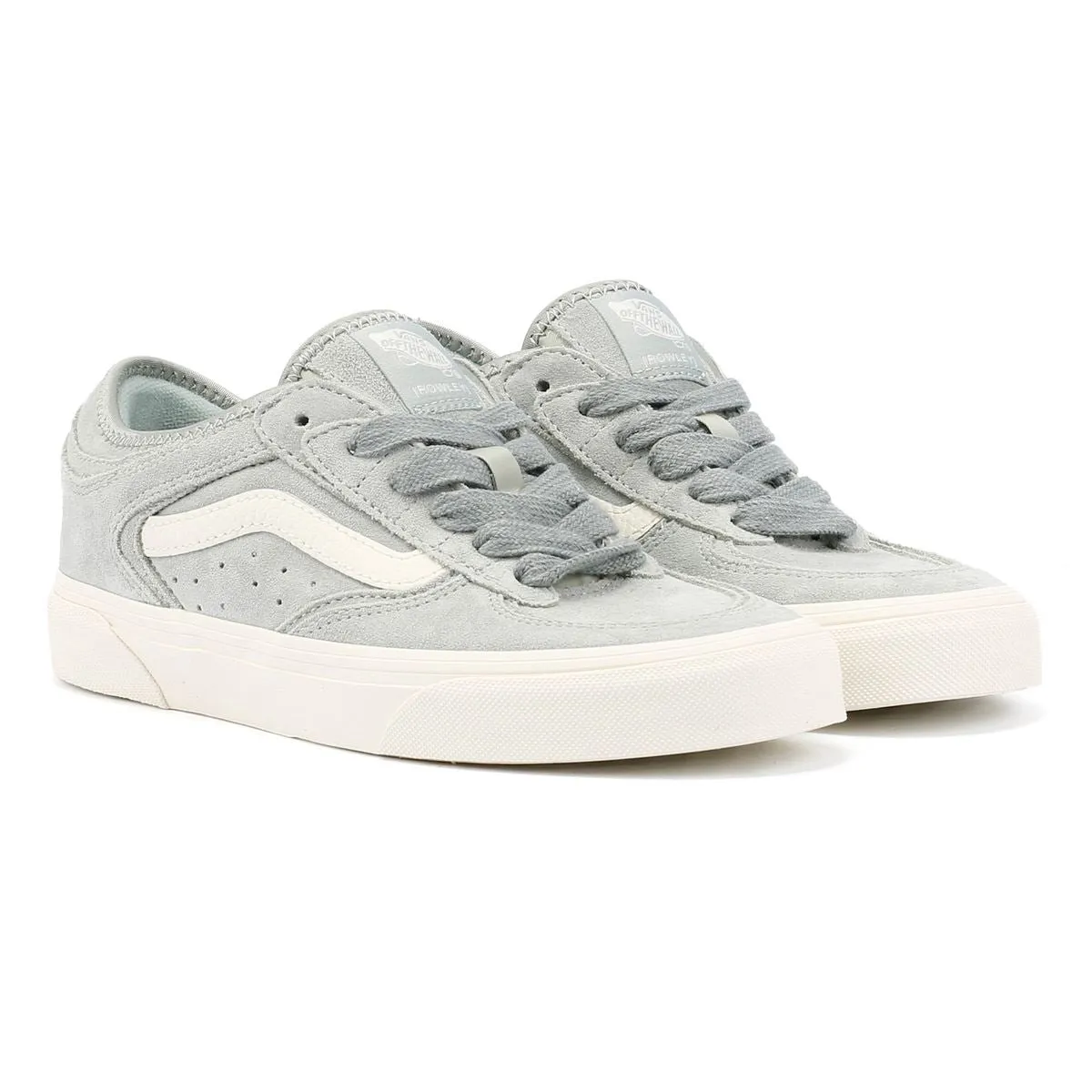 Vans Rowley Classic Suede Women's Aqua Grey Trainers Designed to hold up during circuit-based activity