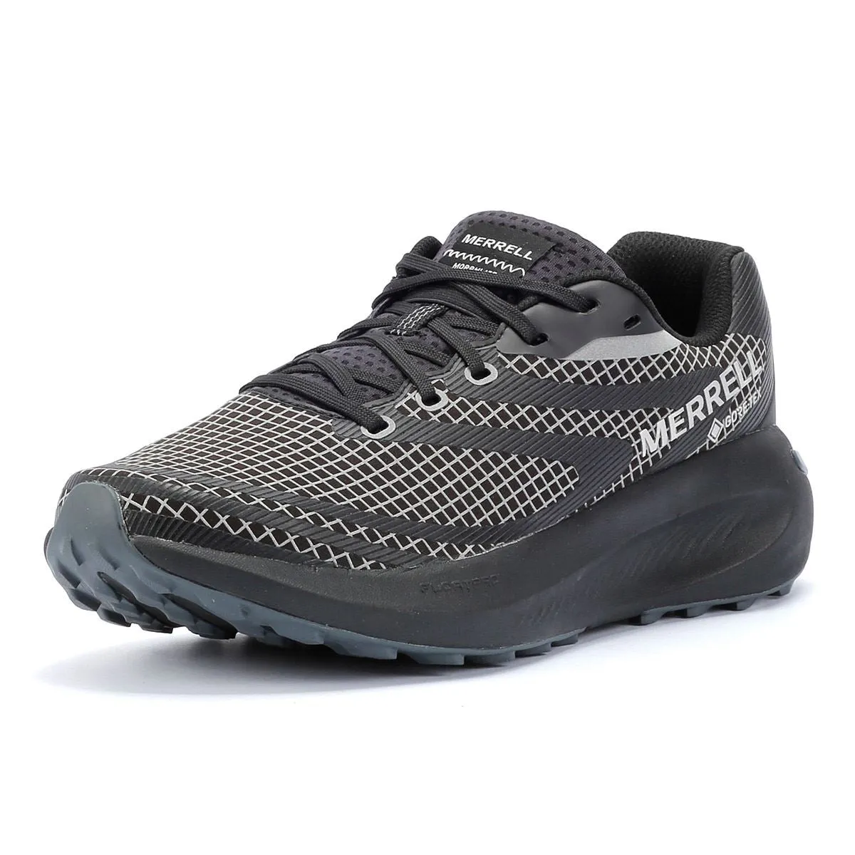 Sleek Profile Merrell Morphlite Reflective GTX Men's Black Trainers