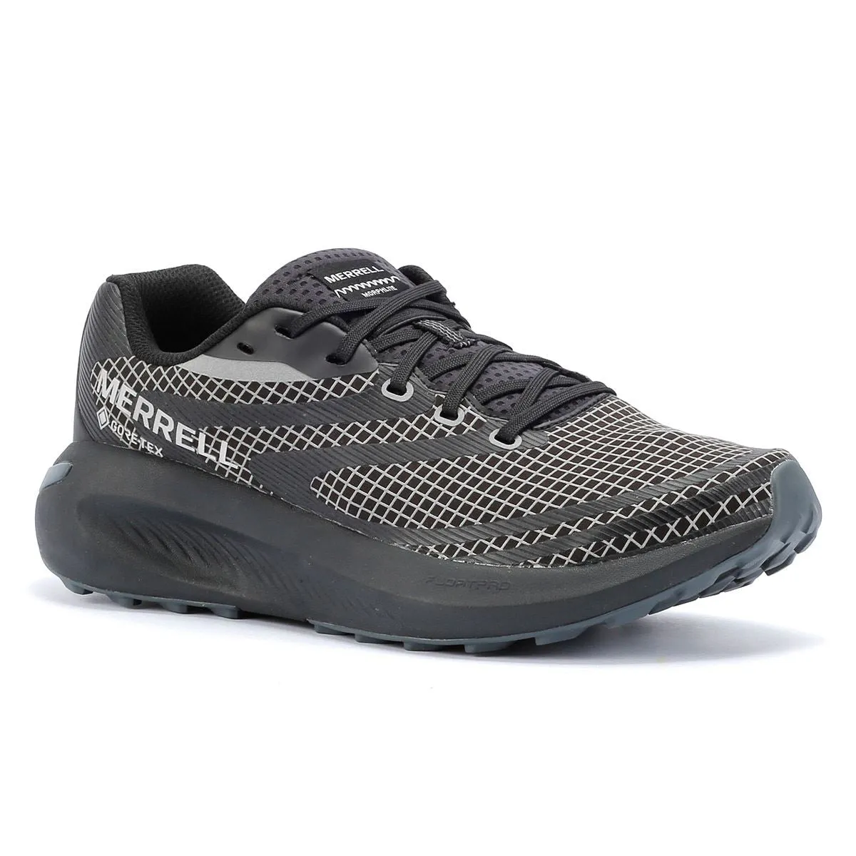 Sleek Profile Merrell Morphlite Reflective GTX Men's Black Trainers