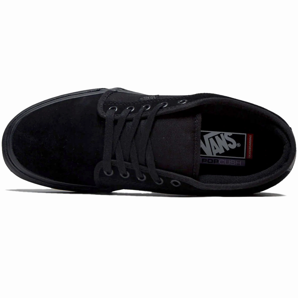 Sleek Edge Vans Skate Chukka Low Shoes - Blackout